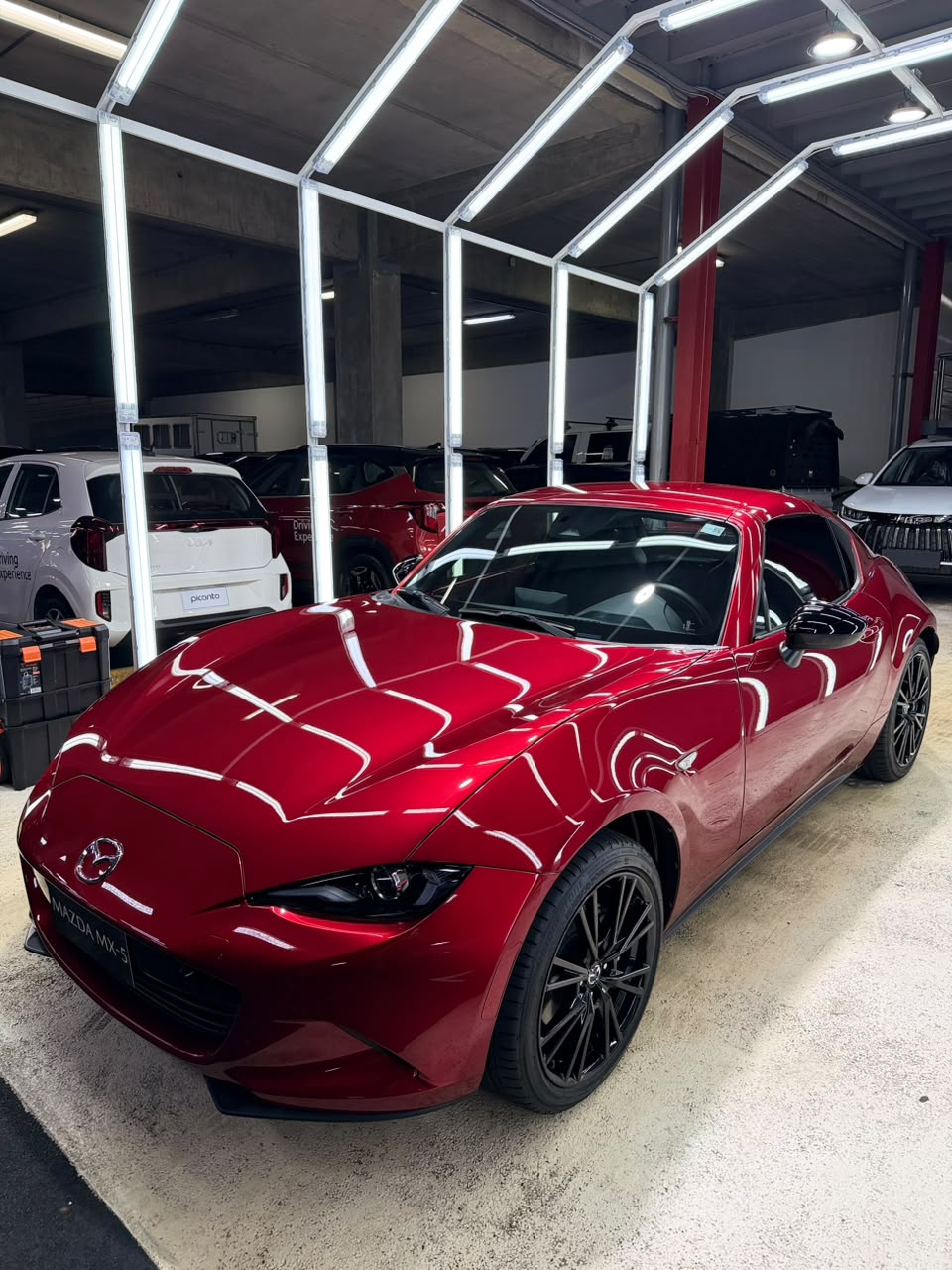 Mazda MX-5 acabado espejo
